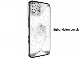 apple iphone 12 pro max silver 3D Модель