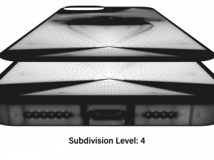 apple iphone 12 pro max silver 3D Модель