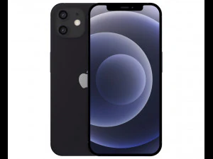 apple iphone 12 black 3D Model