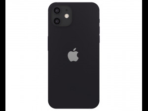 apple iphone 12 black Modelo 3D