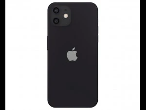 apple iphone 12 black 3D Model