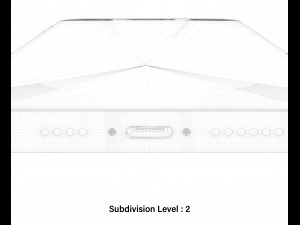 apple iphone 12 blue 3D Модель