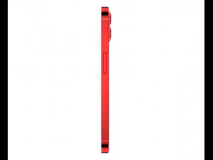 apple iphone 12 red 3D Model