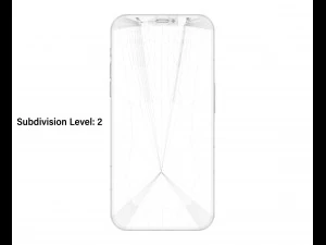 apple iphone 12 red 3D Model