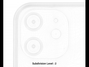 apple iphone 12 red 3D-Modell
