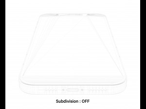 apple iphone 12 red 3D-Modell