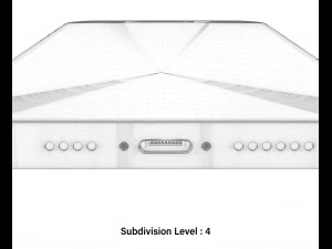 apple iphone 12 red 3D Model