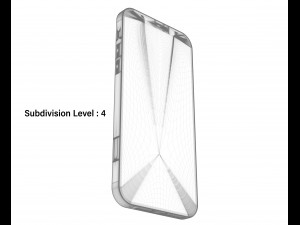 apple iphone 12 white Model 3D
