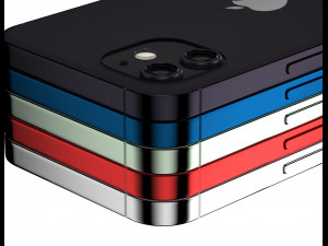 apple iphone 12 collection 3D 모델