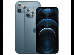apple iphone 2020 collection 3D Model