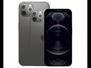 apple iphone 2020 collection 3D Model