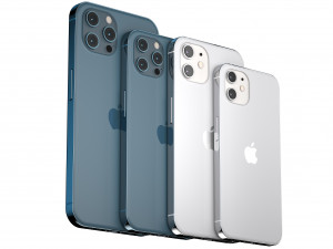 apple iphone 2020 collection 3Dモデル