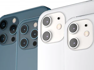 apple iphone 2020 collection 3D Model