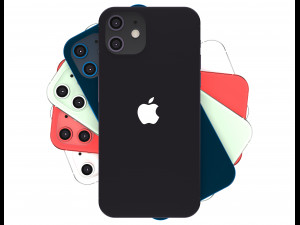 apple iphone 2020 collection 3Dモデル