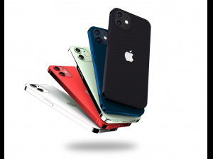 apple iphone 2020 collection 3Dモデル