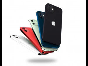 apple iphone 2020 collection 3D Model