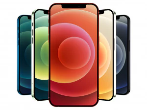 apple iphone 2020 collection 3D Model