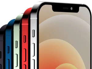 apple iphone 2020 collection 3D Model