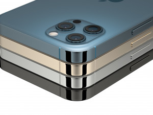 apple iphone 2020 collection 3Dモデル