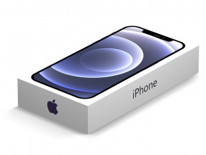 apple iphone 12 boxes 3D Model