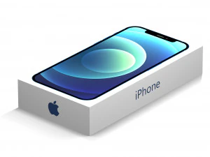apple iphone 12 boxes 3D Model