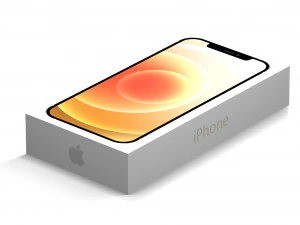 apple iphone 12 boxes 3D Model