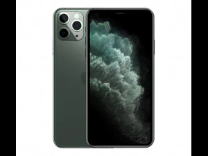 apple iphone 11 pro max midnight green 3D Model