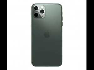 apple iphone 11 pro max midnight green 3D Model