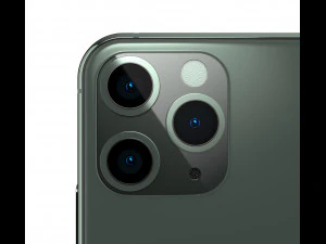 apple iphone 11 pro max midnight green 3D Model