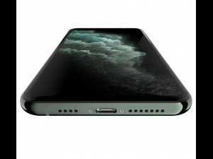 apple iphone 11 pro max midnight green Modello 3D