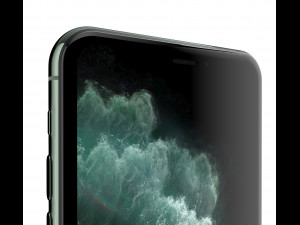 apple iphone 11 pro max midnight green Modello 3D