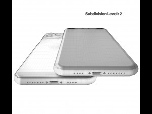 apple iphone 11 pro max midnight green Modello 3D