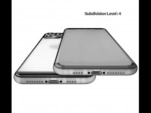 apple iphone 11 pro max midnight green 3D Model