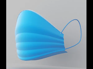 corona mask 3D Model