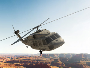 sikorsky aircraft uh-60a black hawk 3D Model