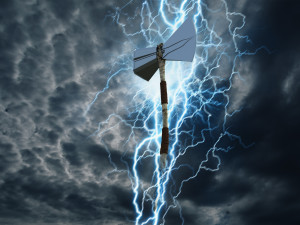thunder ax of thor 3D मॉडल