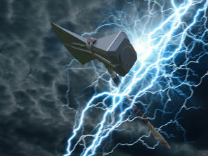thunder ax of thor 3D 모델