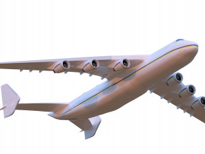 antonov an-225 mriya Model 3D