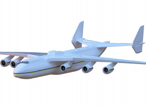 antonov an-225 mriya Model 3D