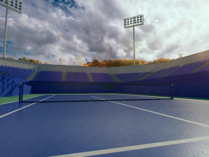 tennis court 3D Model