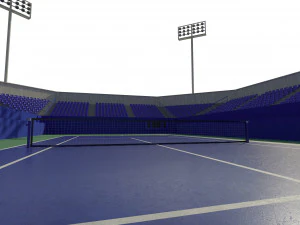 tennis court 3D Model
