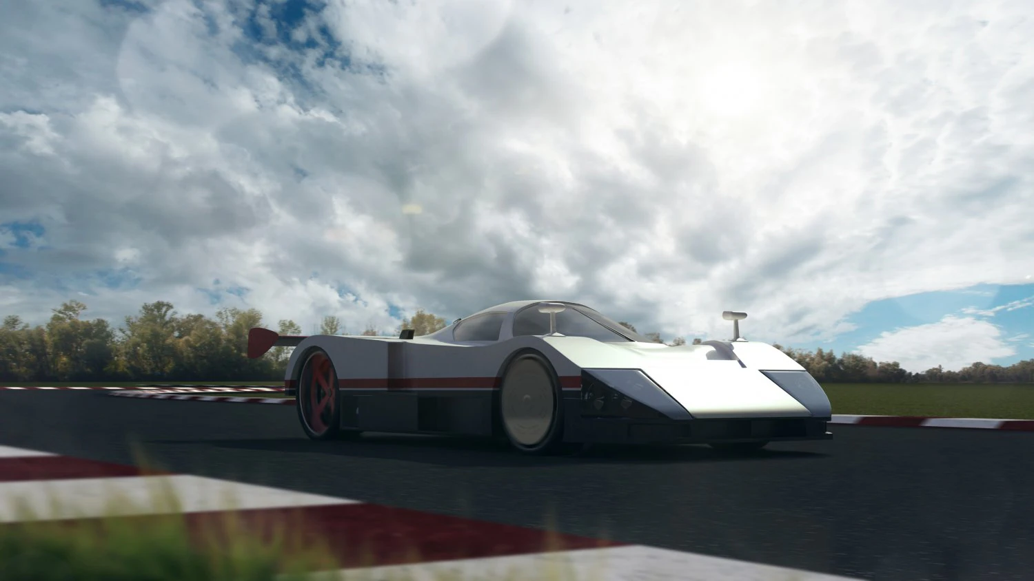 f1 sport car 3D Model .c4d .max .obj .3ds .fbx .stl .blend 