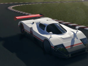 f1 sport car 3D Model