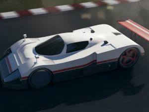 f1 sport car 3D Model