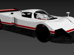 f1 sport car 3D Model
