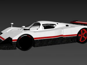 f1 sport car 3D Model