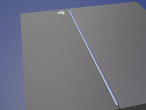 sony playstation 4 low-poly 3D Model