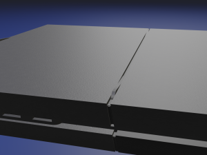 sony playstation 4 low-poly 3D Модель
