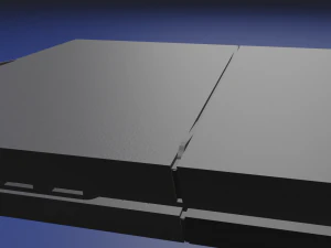 sony playstation 4 low-poly 3D Model