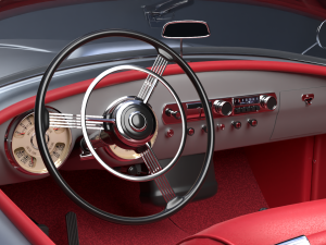 Nash Healey vintage car 3D 1952-1953 model 3D 모델